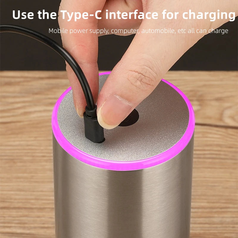 USB-C Rechargeable Electric Hand Grinder